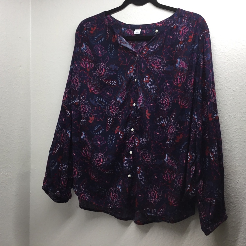 Old Navy Colorful Blouse